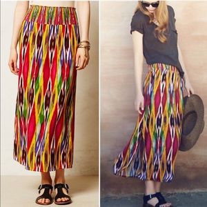 Anthro Vanessa Victoria Apolline Maxi Skirt